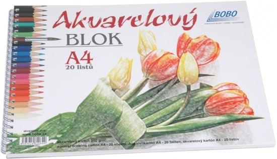 Akvarelový blok A4
