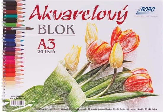 Akvarelový blok A3