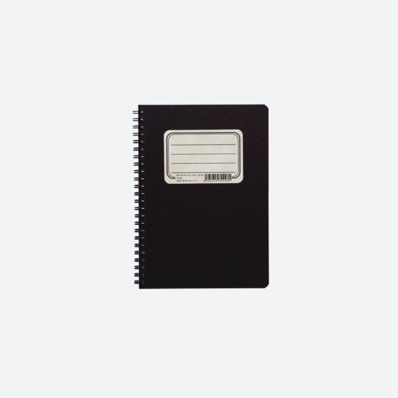 Blok Bobo Retro A5, čtverečkovaný