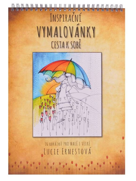 Inspirační vymalovánky - Cesta k sobě (16 obrázků pro malé i velké) - kniha z kategorie Omalovánky