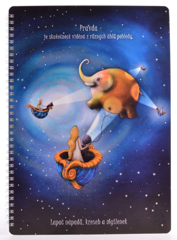 Kroužkový blok PRAVDA A4