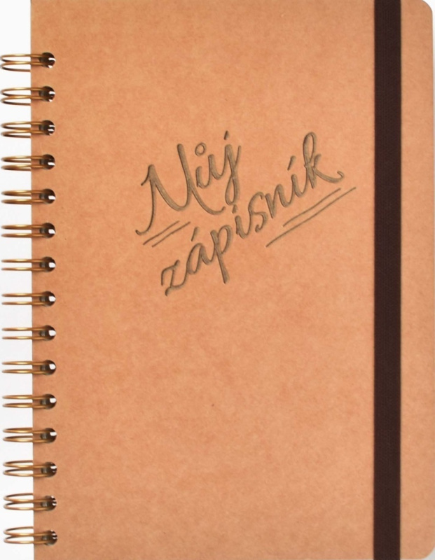Poznámkový blok BOBO "Můj zápisník" - A5, 90 listů