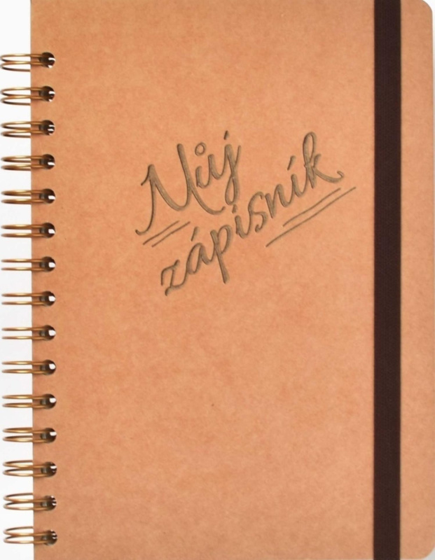 Poznámkový blok BOBO "Můj zápisník" - A5, 90 listů