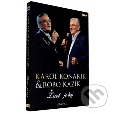 Karol Konárik, Robo Kazík: Život je boj (CD + DVD)