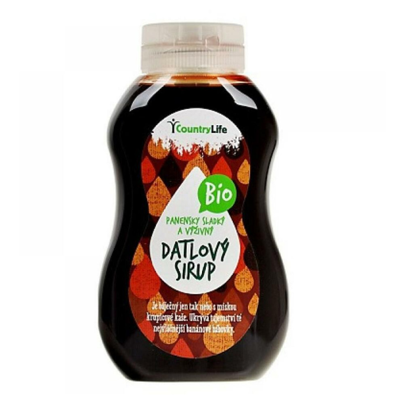Country life BIO Sirup datlový 250 ml