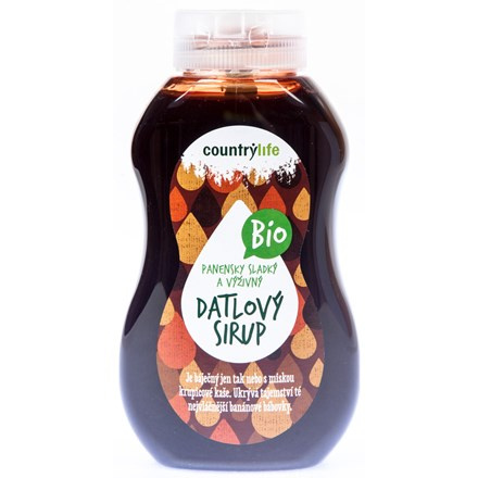 Country life BIO Sirup datlový 250 ml