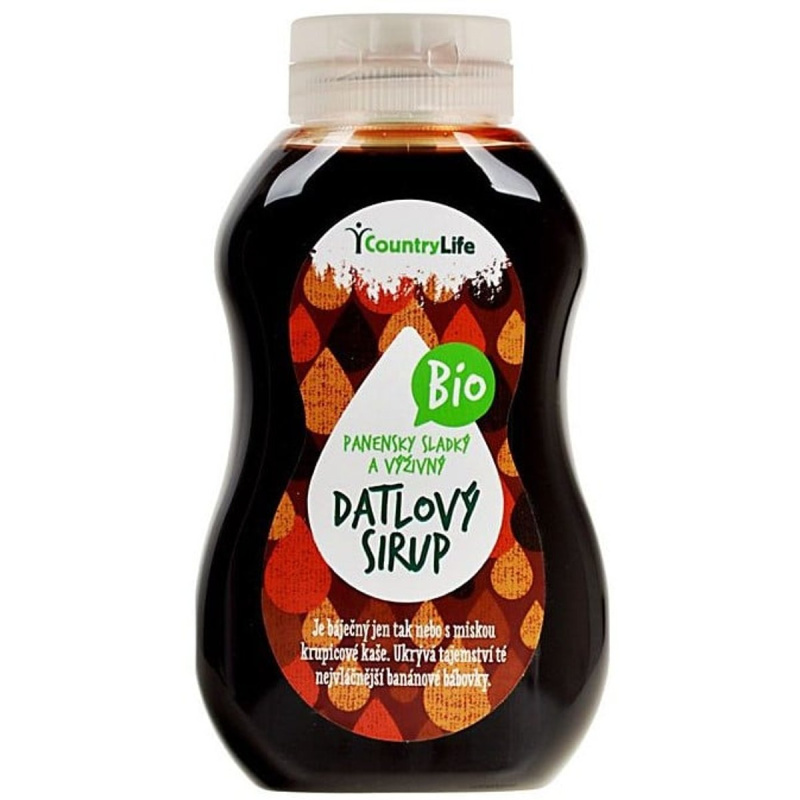 Country life BIO Sirup datlový 250 ml