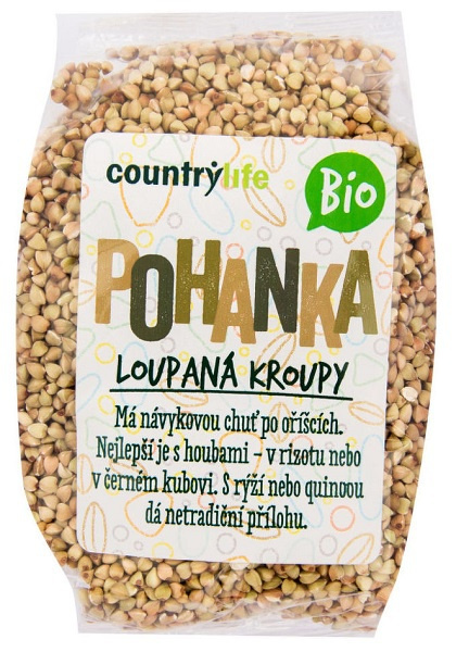 Country Life BIO Pohanka loupaná kroupy 500g
