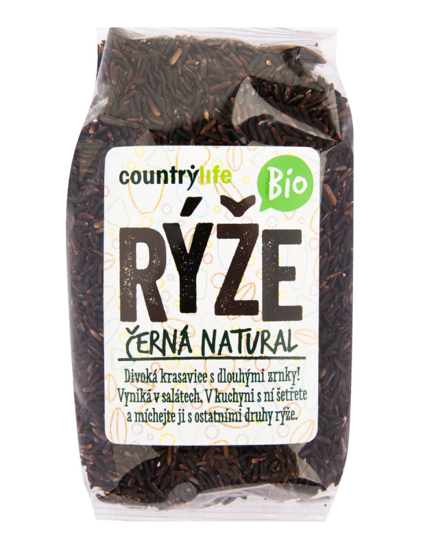 Country Life BIO Rýže černá natural
