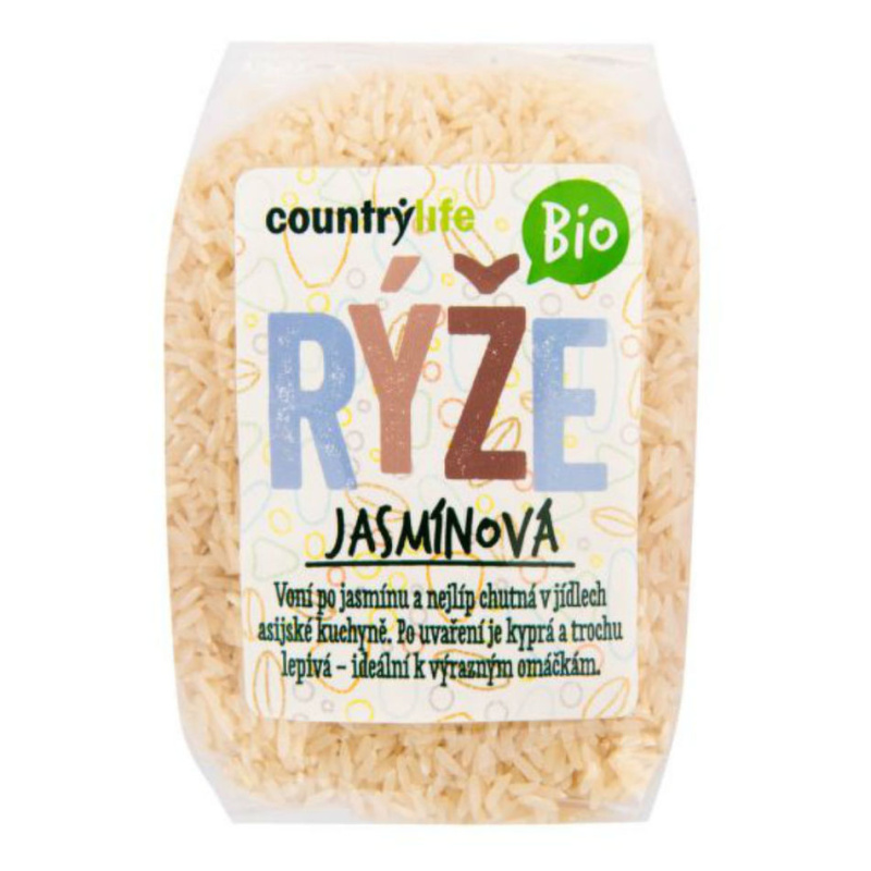 Country life BIO rýže jasmínová 500g