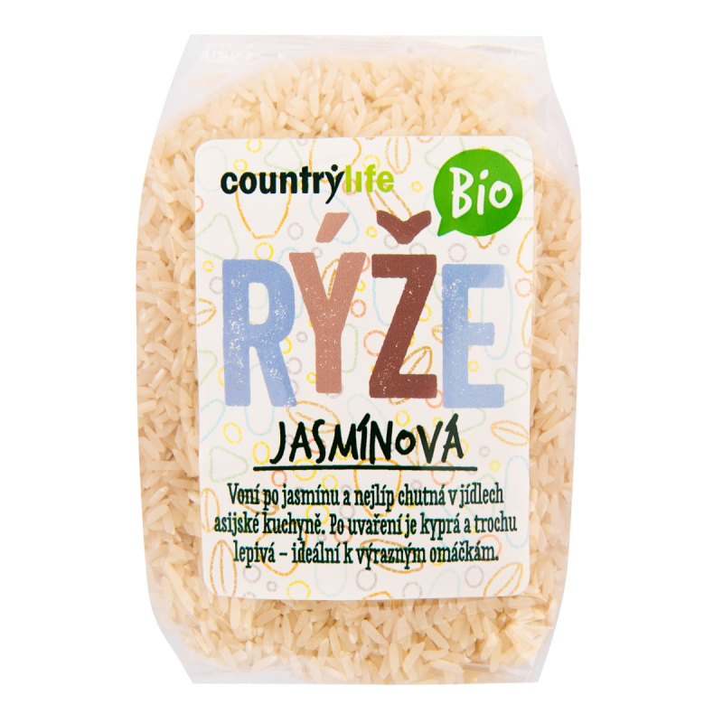 Country life BIO rýže jasmínová 500g