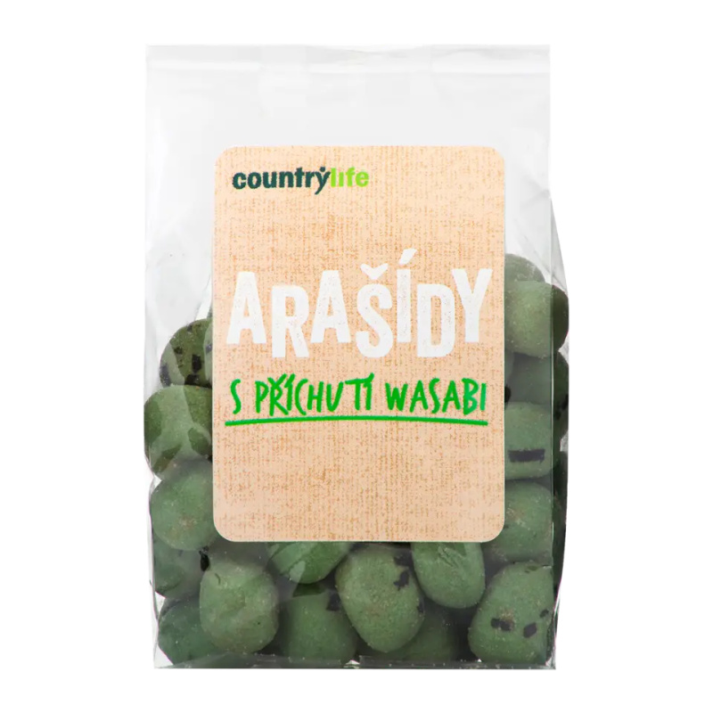 Country Life Arašídy s wasabi 100 g