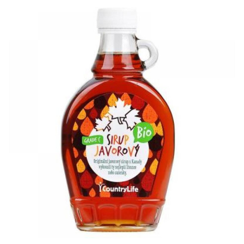 COUNTRY LIFE Sirup javorový Grade C BIO 250 ml