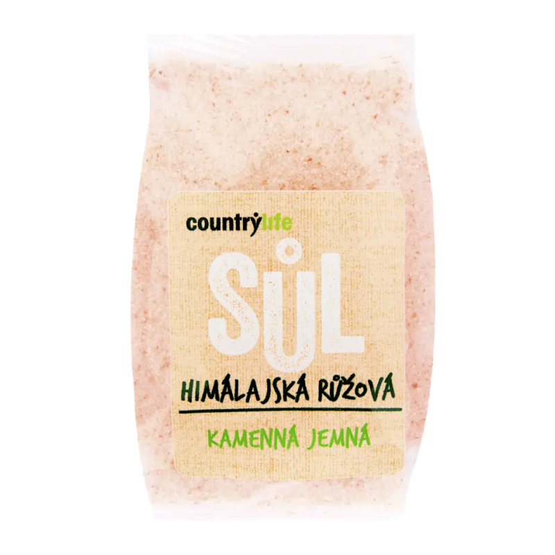Country Life Himalájská sůl růžová jemná - 500g