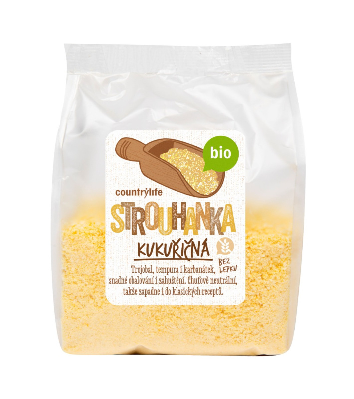 COUNTRY LIFE Strouhanka kukuřičná BIO 200 g