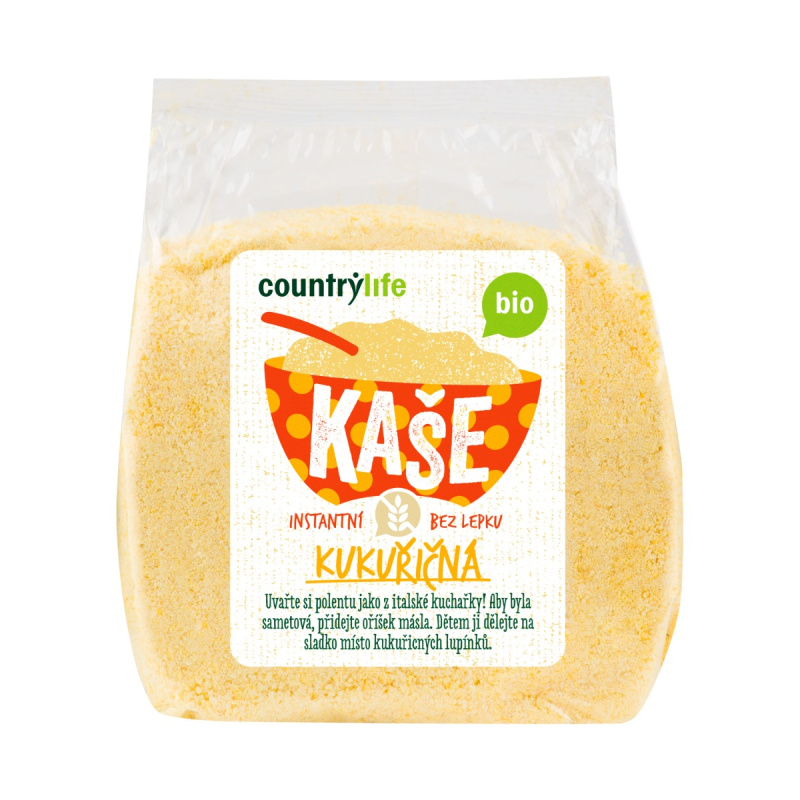 COUNTRY LIFE Kaše kukuřičná BIO 250 g