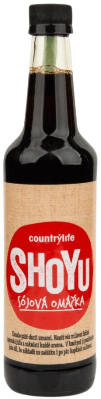Country life Shoyu sójová omáčka - 500 ml