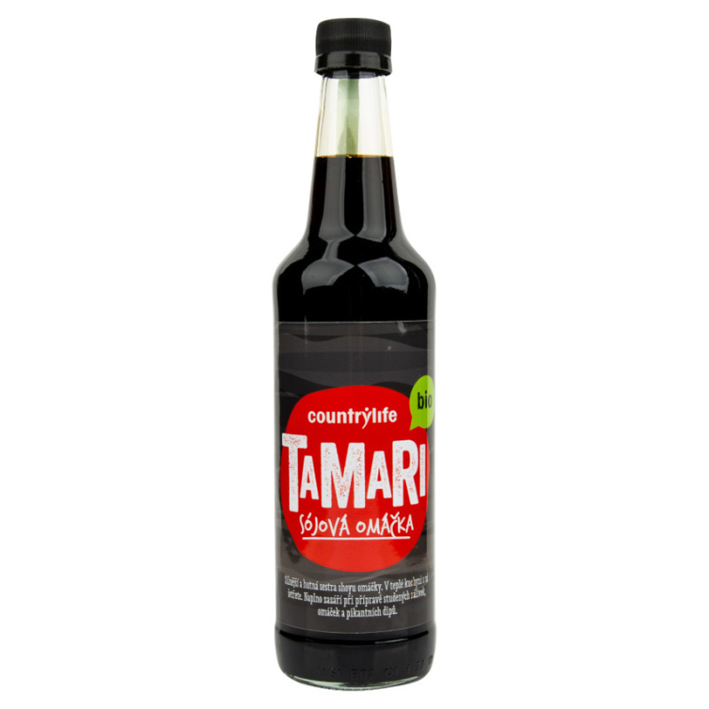 COUNTRY LIFE Tamari sójová omáčka BIO 500 ml