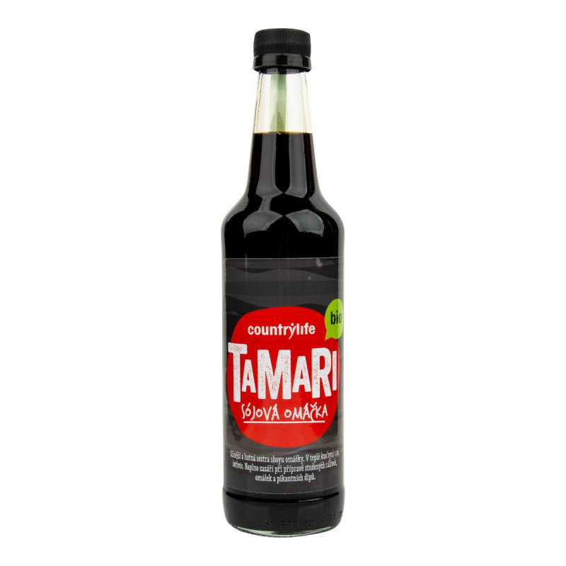 COUNTRY LIFE Tamari sójová omáčka BIO 500 ml