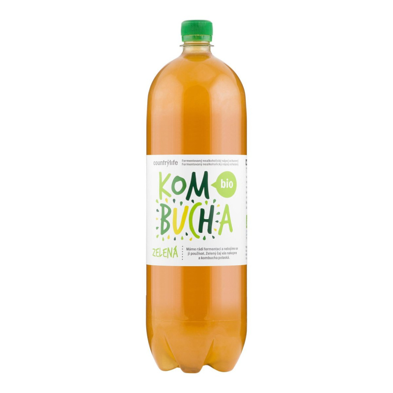 Country Life BIO Kombucha zelený čaj