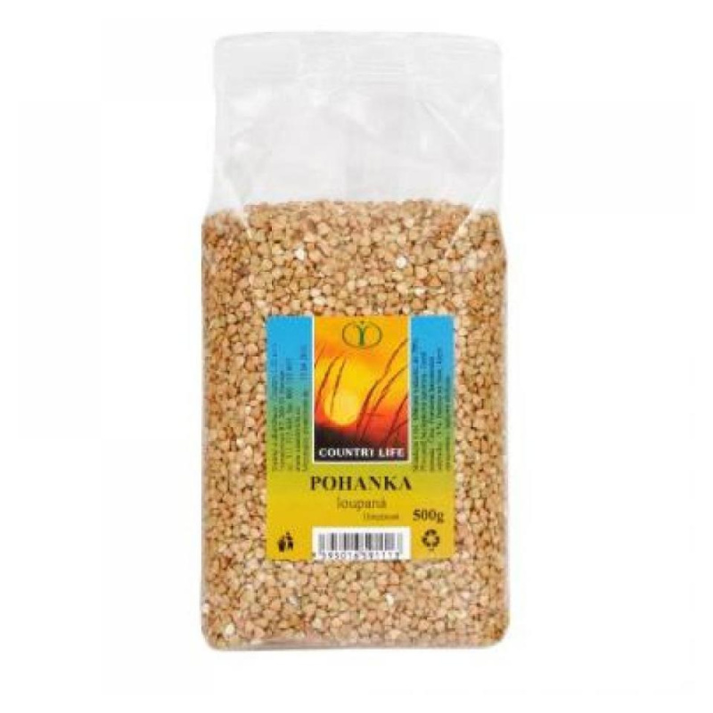Country Life Pohanka loupaná kroupy 500 g