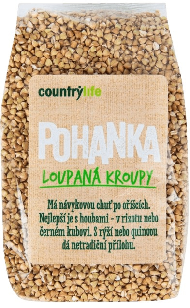 Country Life Pohanka loupaná kroupy 500 g