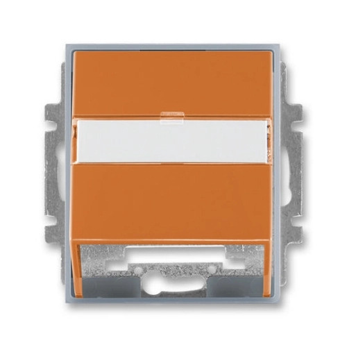 ABB Element kryt datové zásuvky karamelová/ledová šedá 5014E-A00100 07