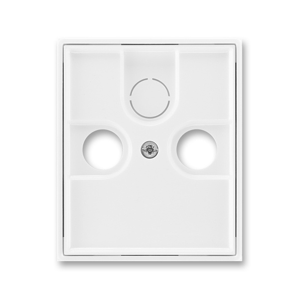 Kryt zásuvka anténní TV/R/SAT ABB Element bílá