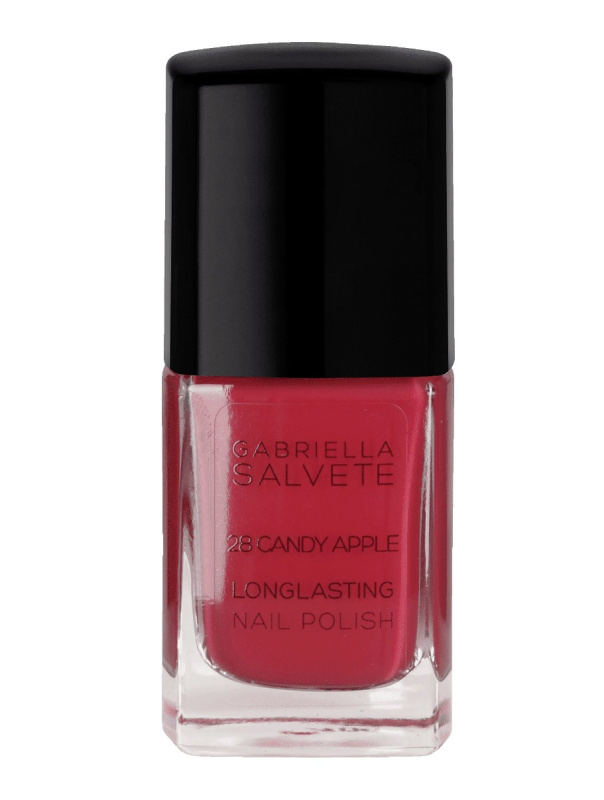 Gabriella Salvete Longlasting Enamel dlouhotrvající lak na nehty s vysokým leskem odstín 28 Candy Apple 11 ml