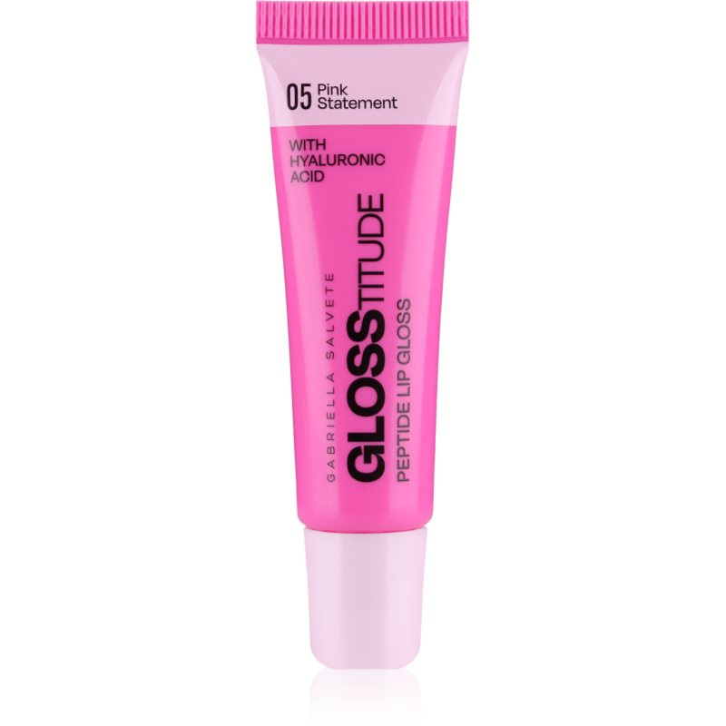 Gabriella Salvete Glosstitude Peptide Lip Gloss hydratační lesk na rty odstín 05 Pink Statement 10 ml