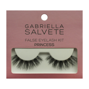 Gabriella Salvete False Eyelash Kit umělé řasy s lepidlem typ Princess 1 ks