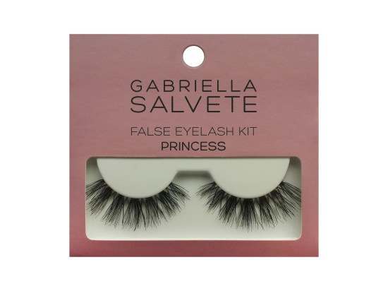 Gabriella Salvete False Eyelash Kit umělé řasy s lepidlem typ Princess 1 ks