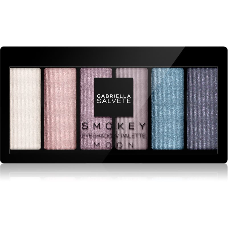 Gabriella Salvete Eyeshadow 6 Shades Palette paleta očních stínů odstín 03 Moon 12 g