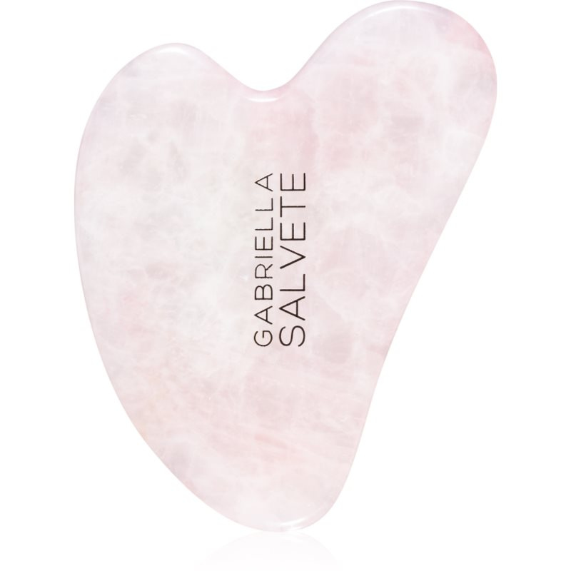 Gabriella Salvete Gua Sha Rose Quartz masážní pomůcka na obličej 1 ks
