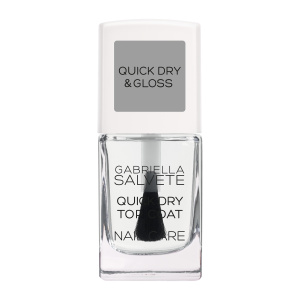 Gabriella Salvete Nail Care Quick Dry & Gloss rychleschnoucí vrchní lak 11 ml