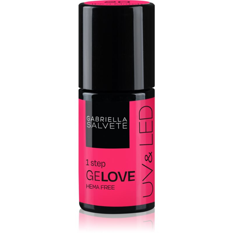 Gabriella Salvete GeLove gelový lak na nehty s použitím UV/LED lampy 3 v 1 odstín 20 It's a Match 8 ml