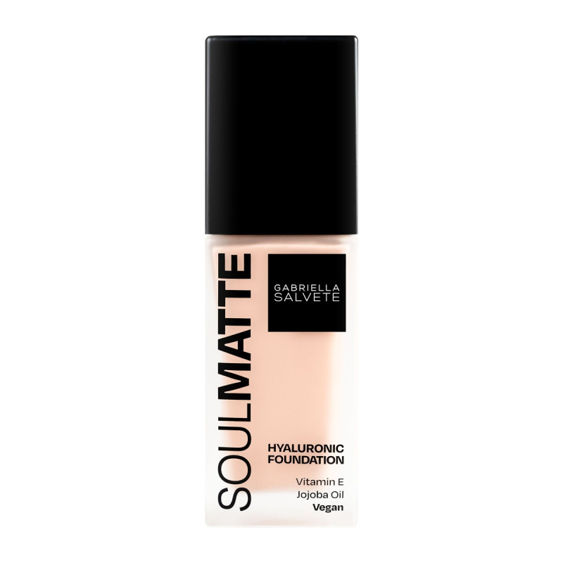 Gabriella Salvete SoulMatte dlouhotrvající make-up s matným efektem odstín 01C Porcelain Cold 30 ml