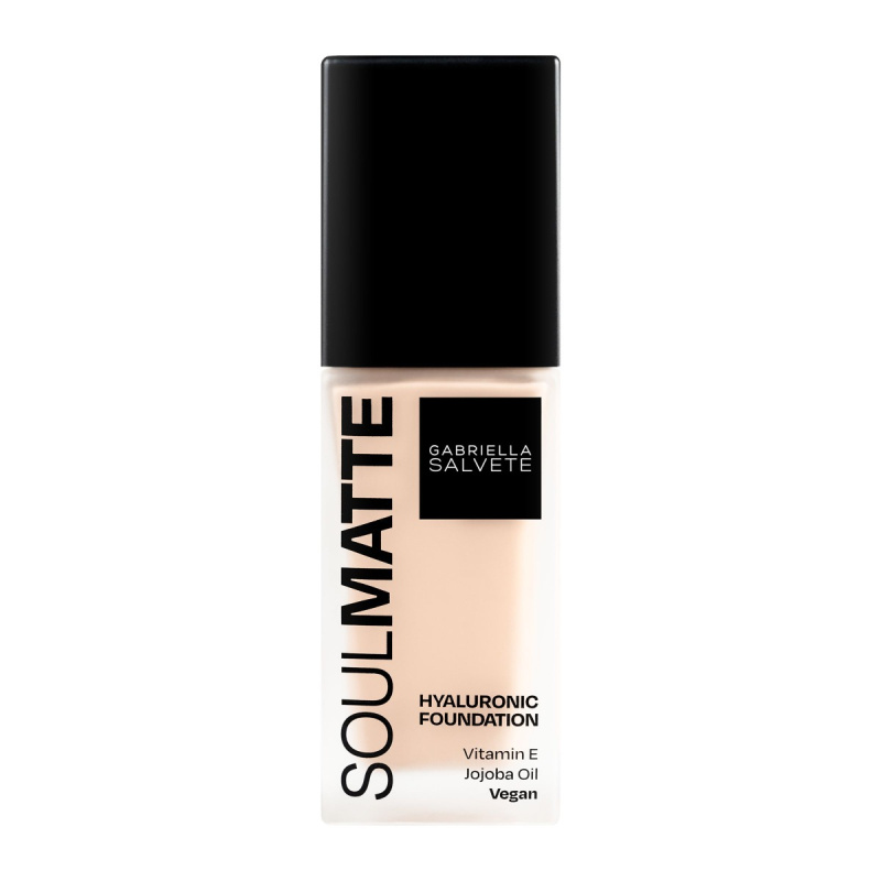 Gabriella Salvete SoulMatte dlouhotrvající make-up s matným efektem odstín 02C Ivory Cold 30 ml