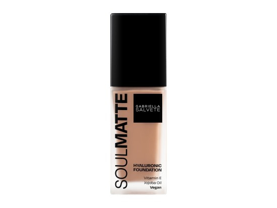 Gabriella Salvete Soulmatte Foundaton Hyaluronic 05 Warm Tan make-up 30 ml