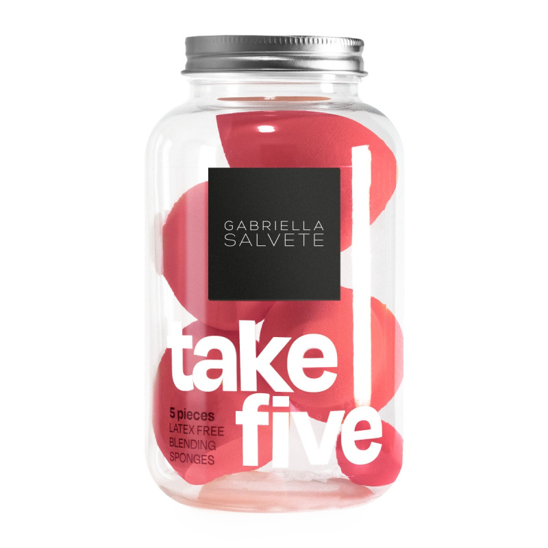Gabriella Salvete Take Five Rose sada houbiček na make-up