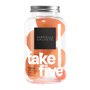 Gabriella Salvete Take Five Orange sada houbiček na make-up