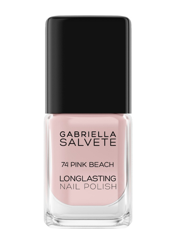 Gabriella Salvete Longlasting Enamel dlouhotrvající lak na nehty s vysokým leskem odstín 74 Pink Beach 11 ml