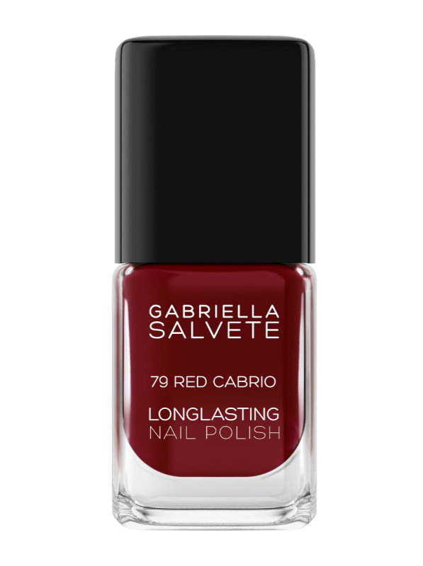 Gabriella Salvete Longlasting Enamel dlouhotrvající lak na nehty s vysokým leskem odstín 79 Red Cabrio 11 ml