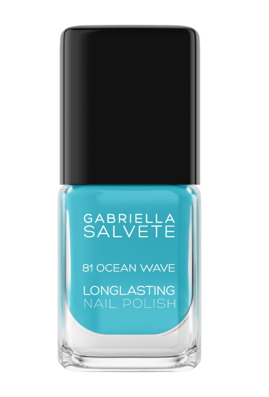 Gabriella Salvete Longlasting Enamel dlouhotrvající lak na nehty s vysokým leskem odstín 81 Ocean Wave 11 ml