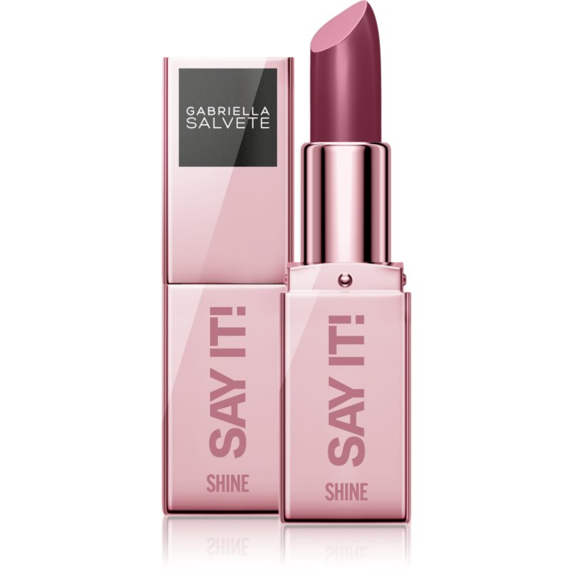 Gabriella Salvete Say It! And Shine! hydratační lesklá rtěnka odstín 03 3,5 g