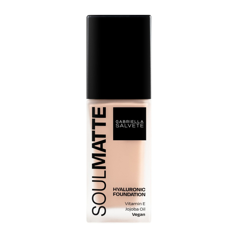 Gabriella Salvete SoulMatte dlouhotrvající make-up s matným efektem odstín 01N Porcelain Neutral 30 ml