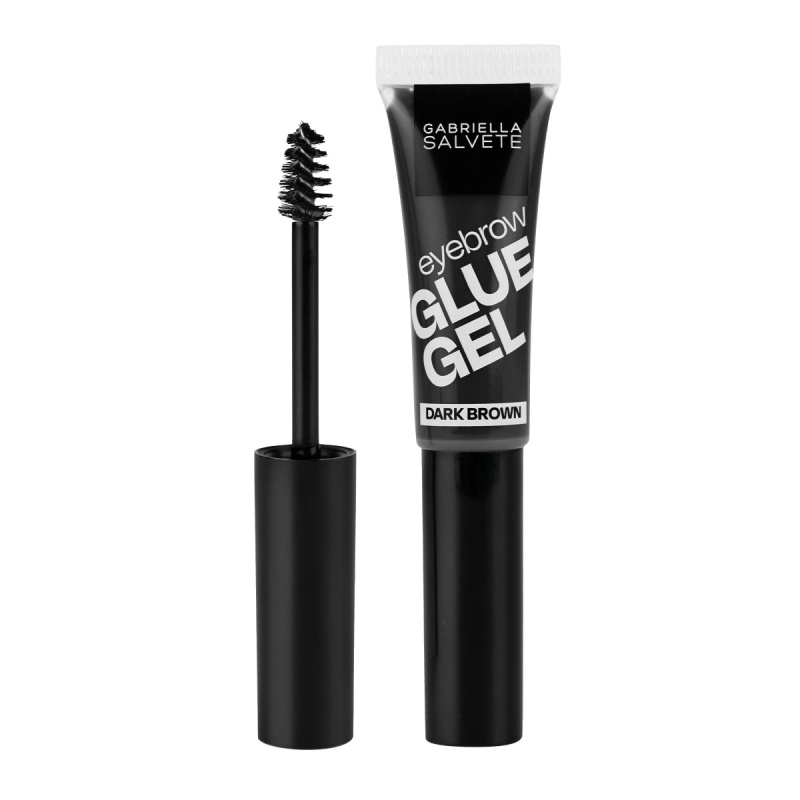 Gabriella Salvete Glue Gel gel na obočí odstín Dark Brown 5 ml