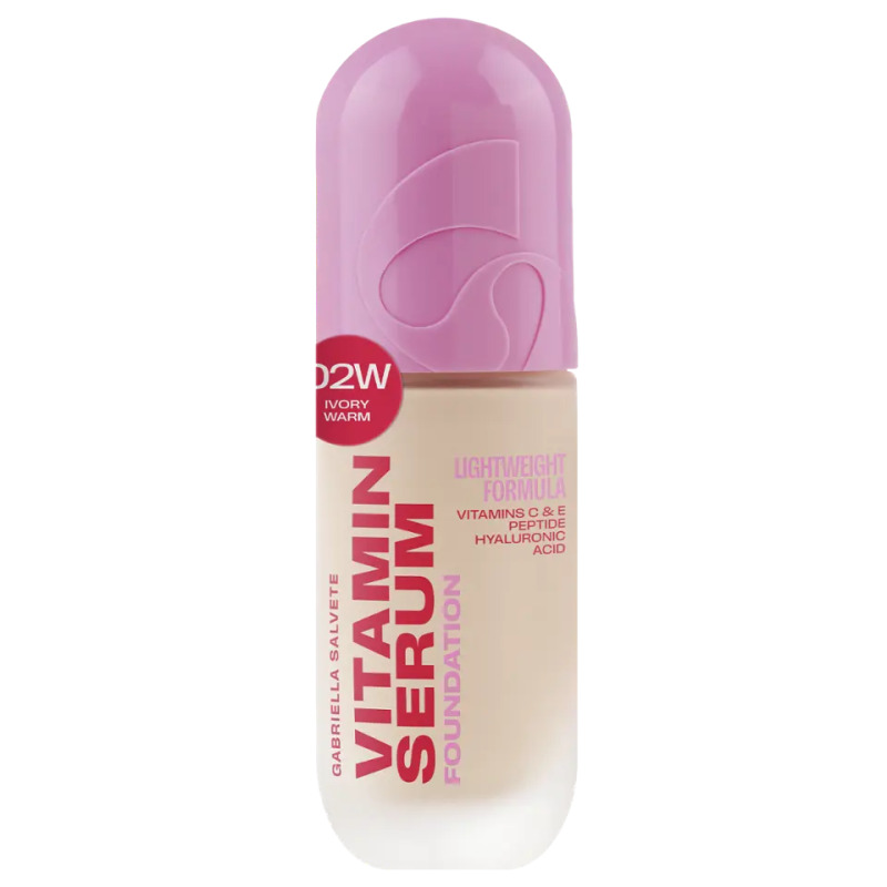 Gabriella Salvete Vitamin Serum Foundation make-up 02W Ivory Warm 30 ml