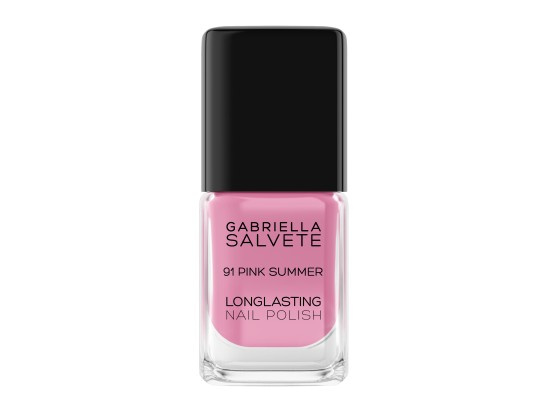 Gabriella Salvete Longlasting Enamel dlouhotrvající lak na nehty s vysokým leskem odstín 91 Pink Summer 11 ml