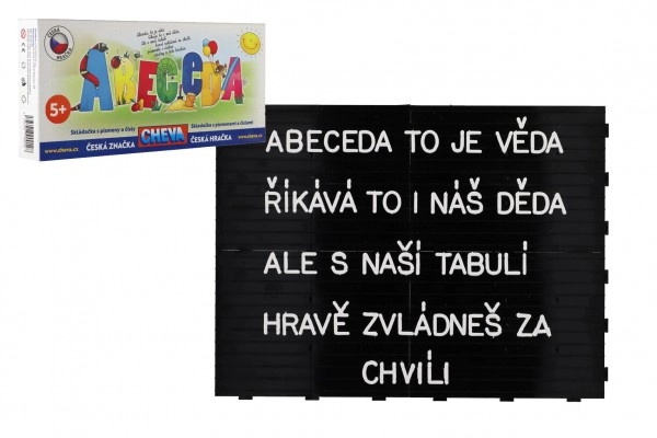 Chemoplast Abeceda Skládačka